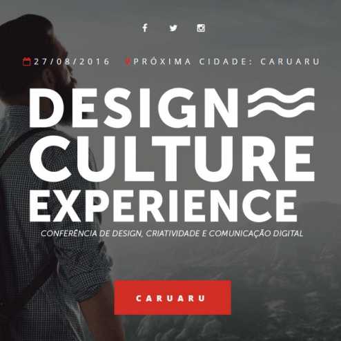 Design Culture - Nova edição do Design Culture Experience confirmada em Caruaru